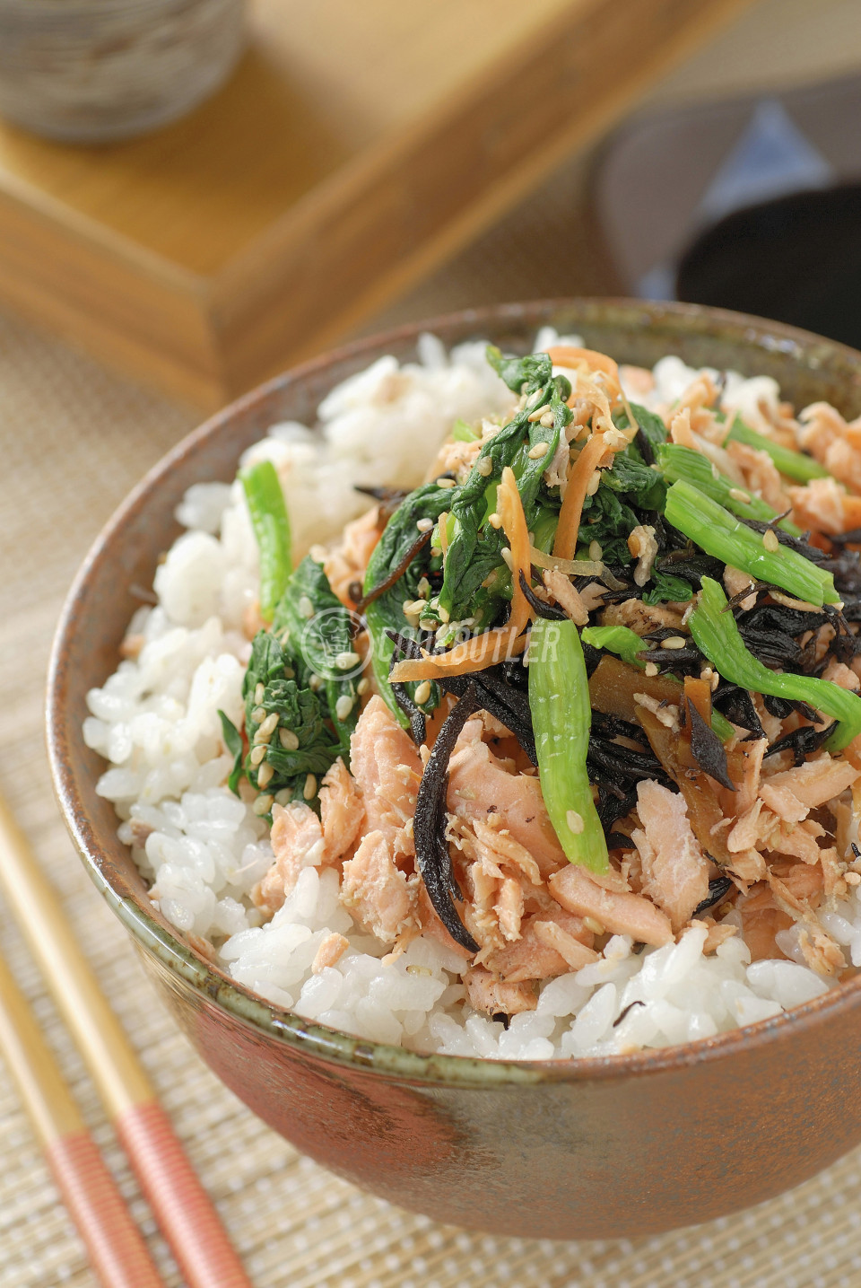 Salmon Soboro with Rice (Japan) | preview