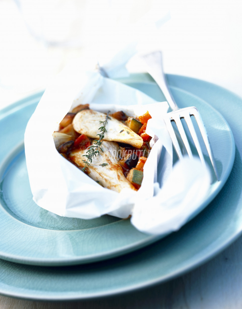 Turkey and ratatouille papillote | preview