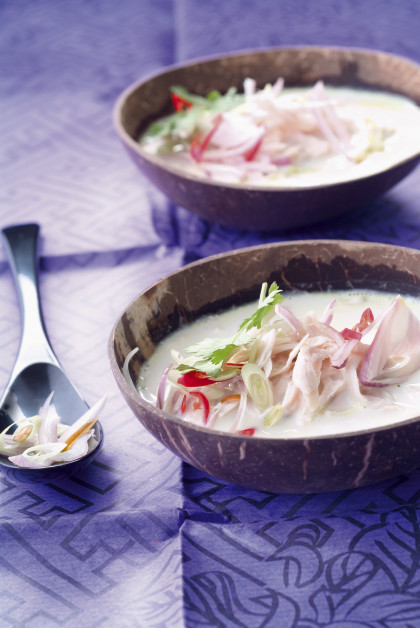 Chicken and Galangal Soup