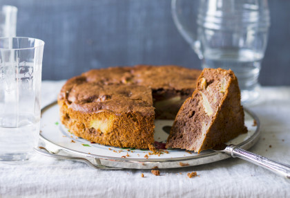 Gluten-free Baking with stevia: Russian apple cake