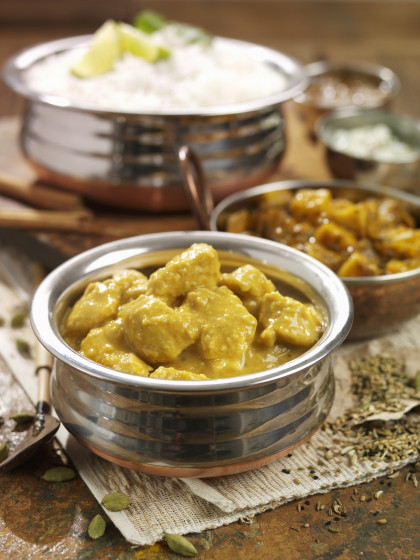 Gluten-free, dairy-free Chicken korma (chicken curry, India)