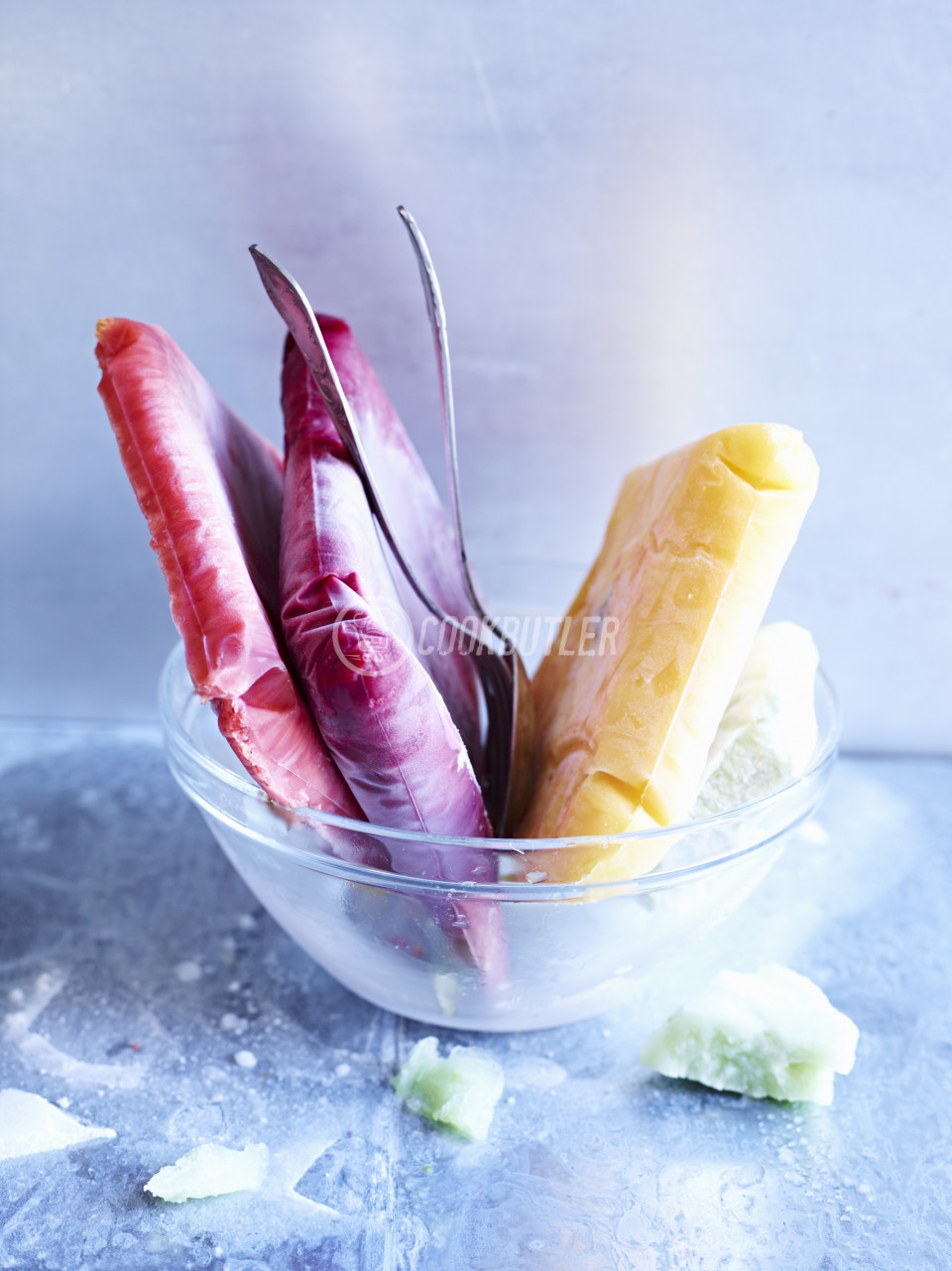 Strawberry and raspberry freezer bag granita | preview