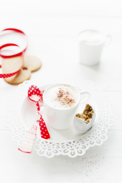 Cappuccino and pepper nut biscuits for Christmas (gluten-free, dairy-free)