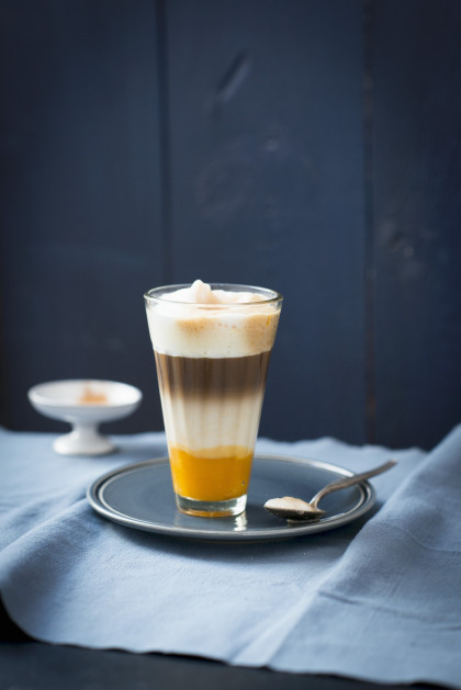 Spiced pumpkin latte