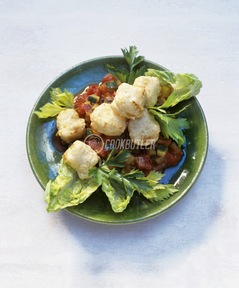 Baked feta on vegetable sugo | preview