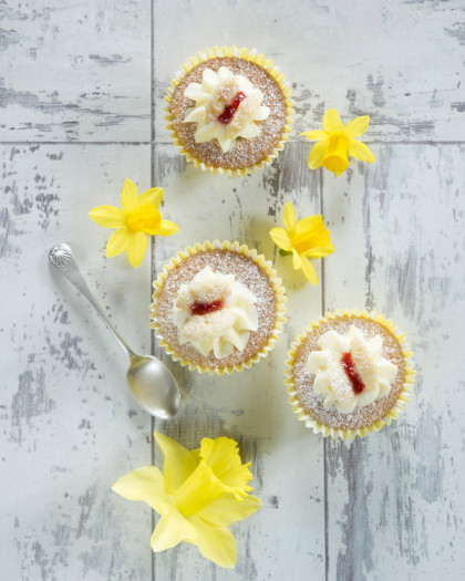 Spring butterfly cupcakes (gluten-free)