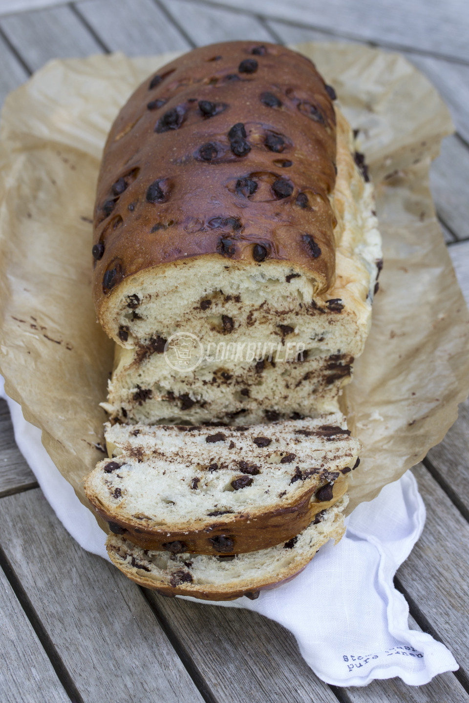 Chocolate brioche loaf (gluten-free) | preview