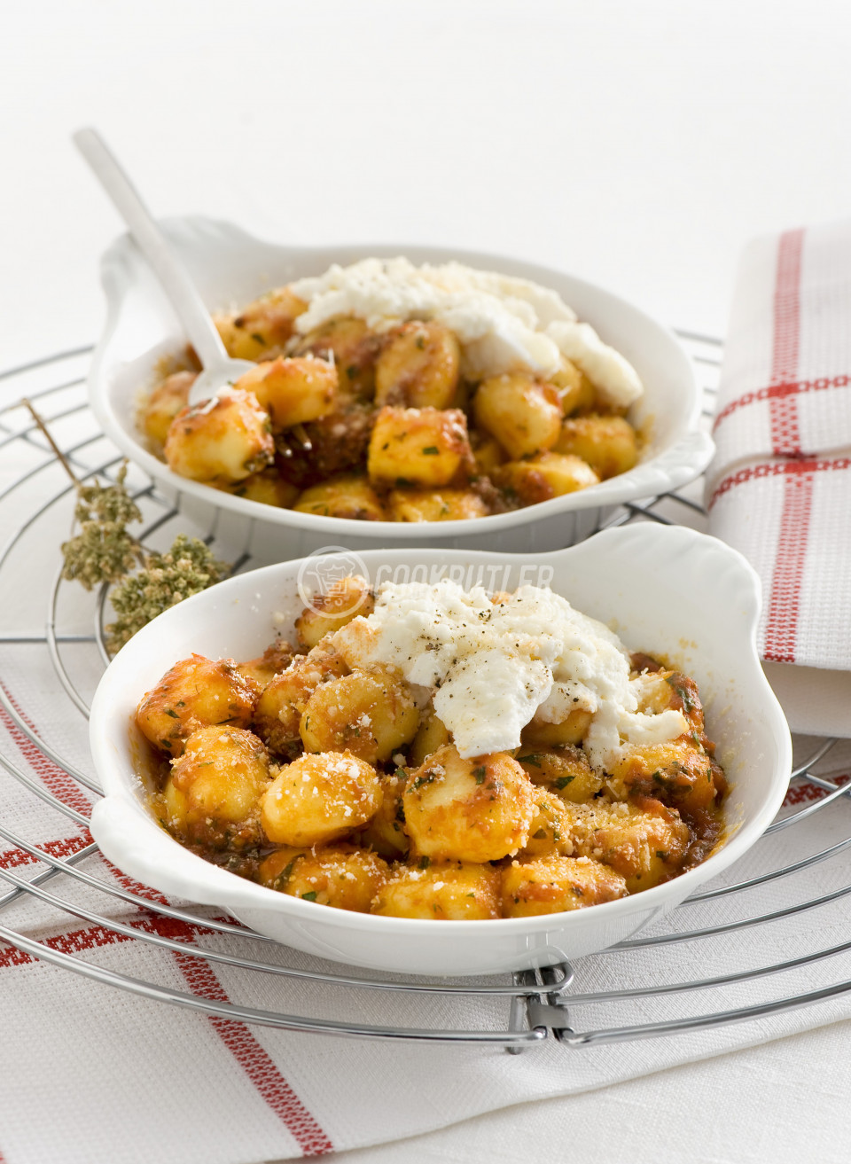 Gratinated gnocchi with ricotta and Pecorino cheese (gluten-free) | preview