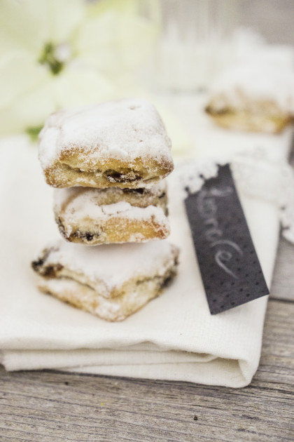 Stollen biscuits for Christmas (gluten-free)