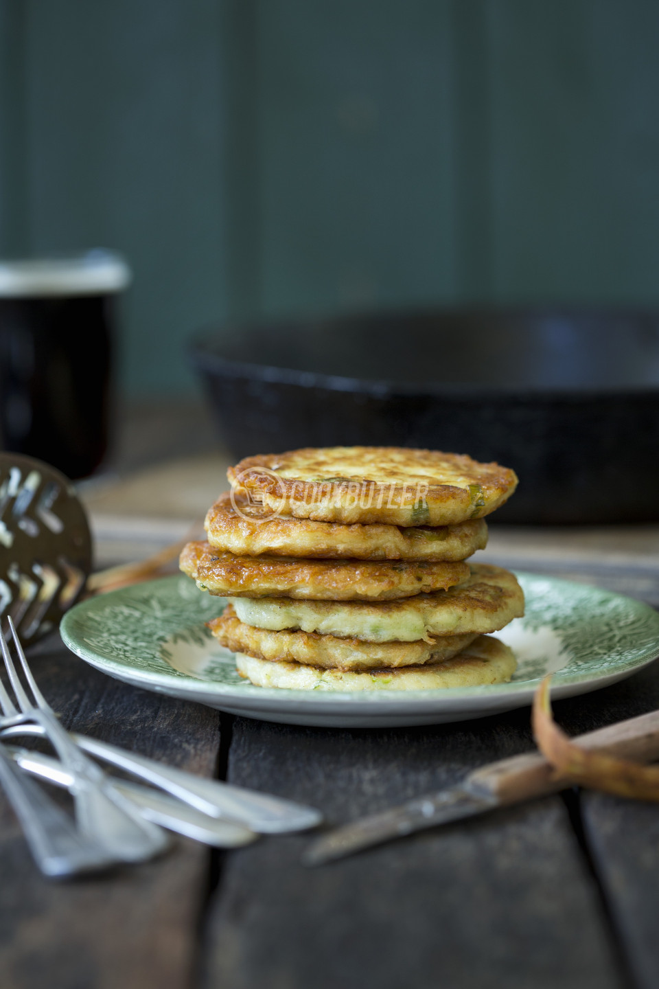 Stacked boxty (Irish potato fritters) | preview