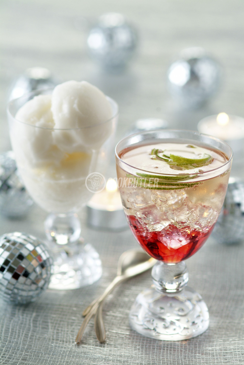 Champagne cocktail and Champagne sorbet | preview