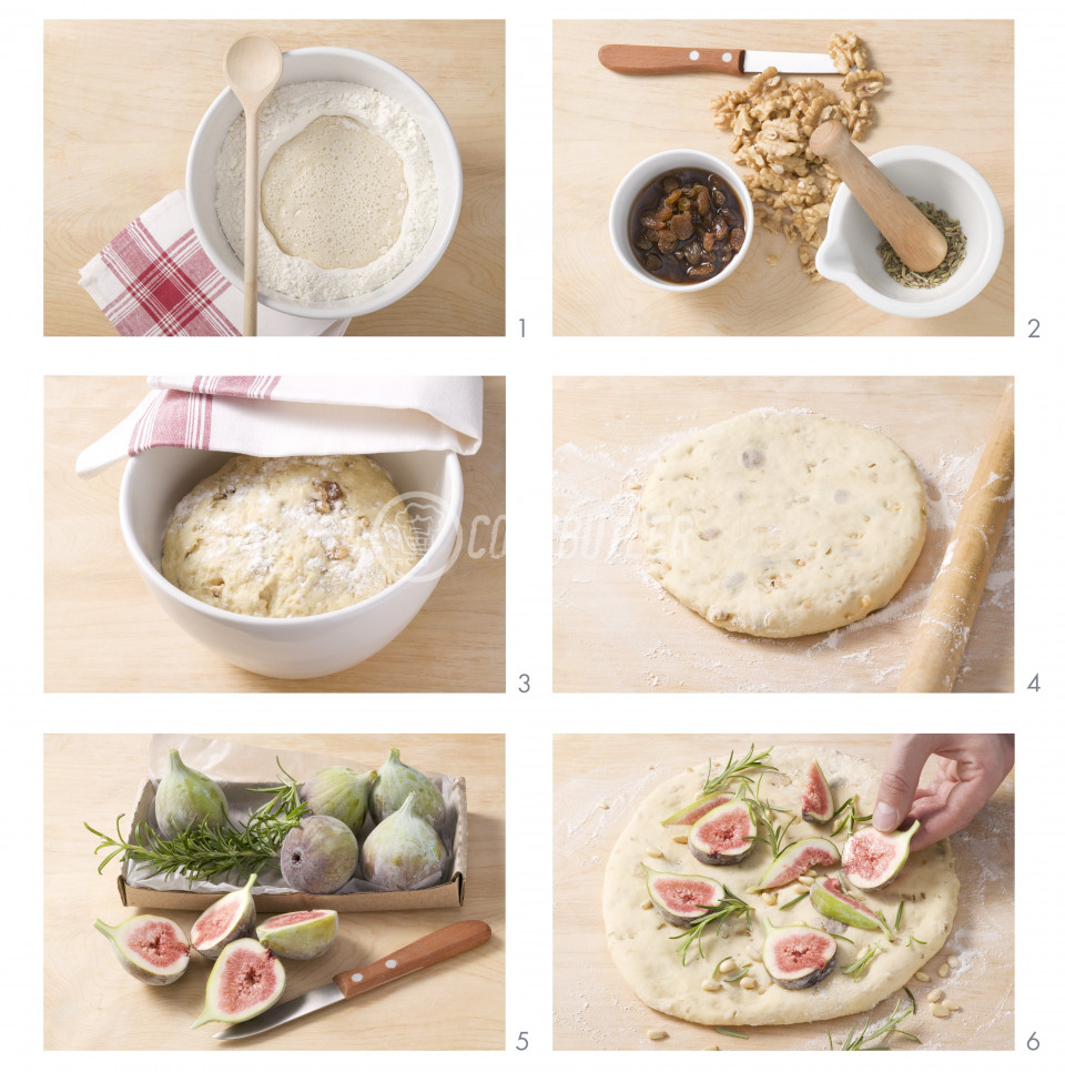 Schiacciata ai fichi (flatbread with figs) | preview