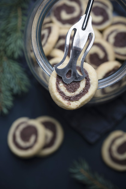 Chocolate Tonka Swirls (vegan)