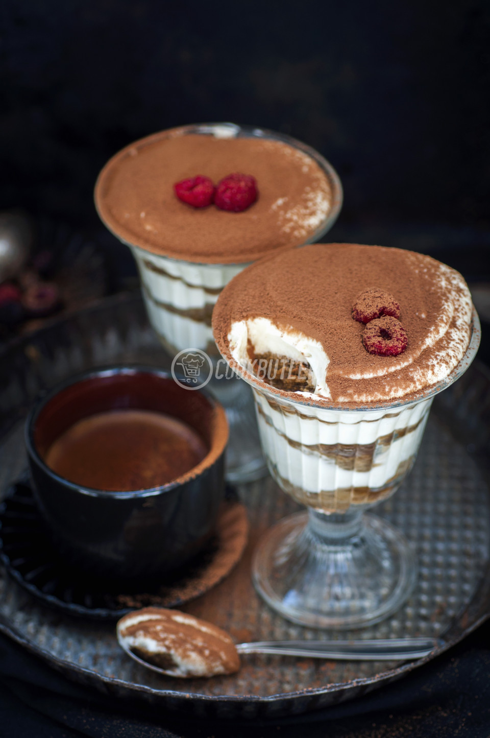 Tiramisu with raspberries | preview