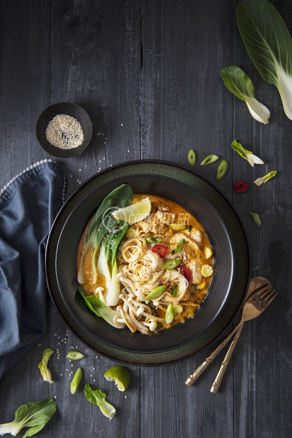 Thai red chicken curry | preview