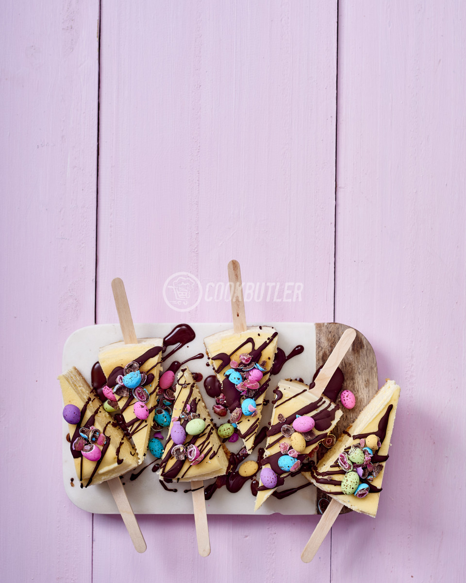 Frozen cheesecake lollies | preview