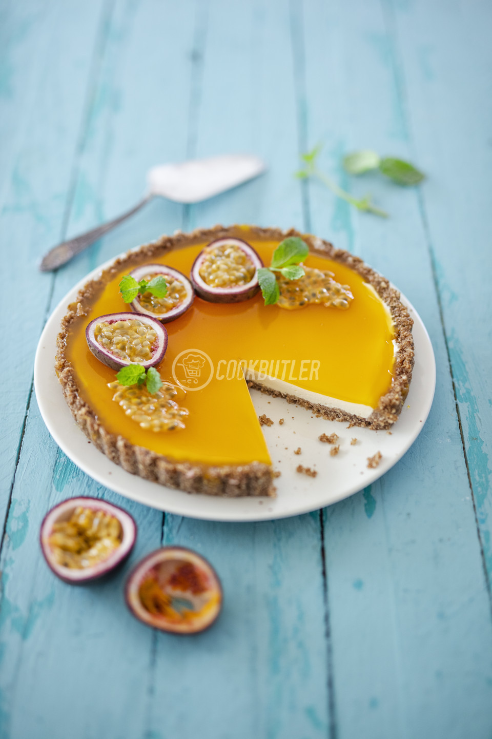 Passion fruit Cheesecake with weetabix base (Australia) | preview