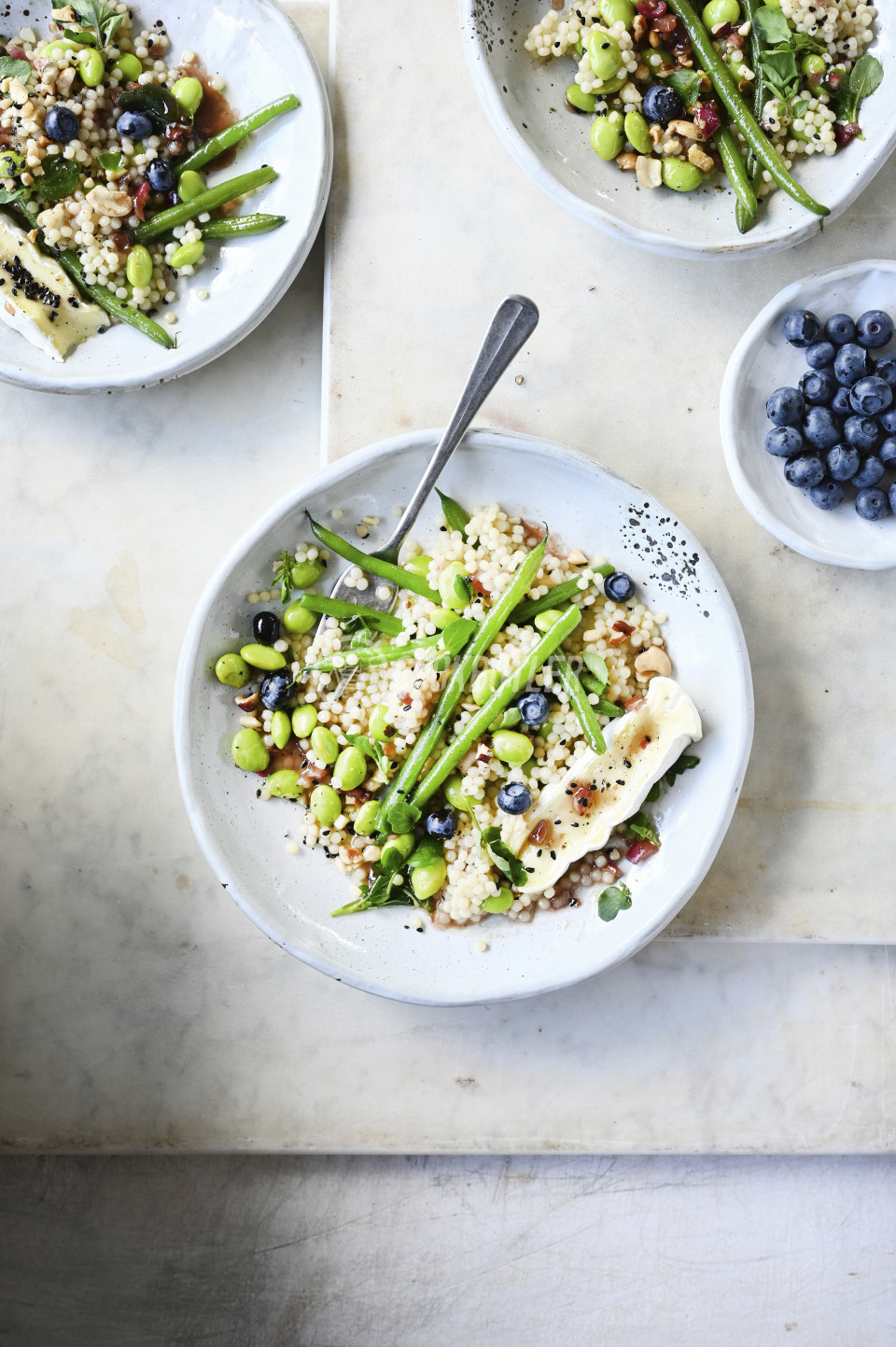 Vegetarian couscous pearl mixed salad | preview